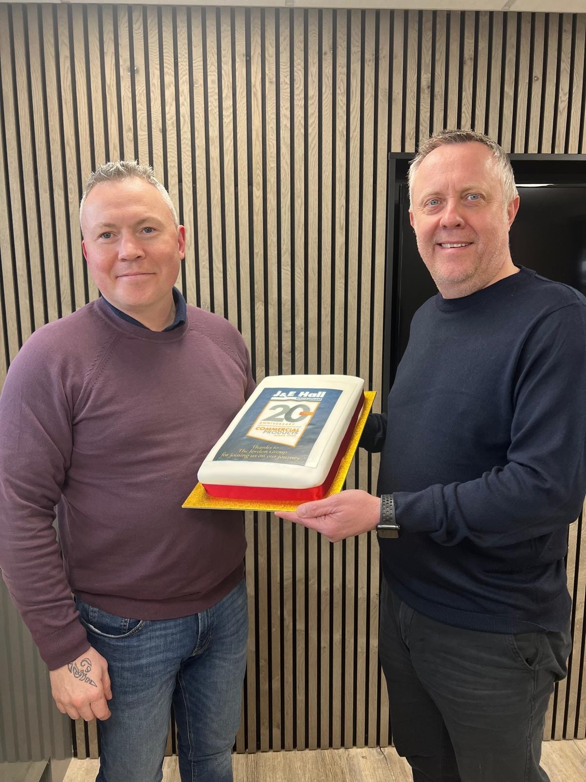 20 Years of Partnership with J & E Hall International