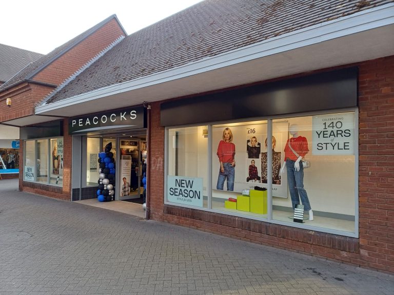 Peacocks Clothing – Sandbach