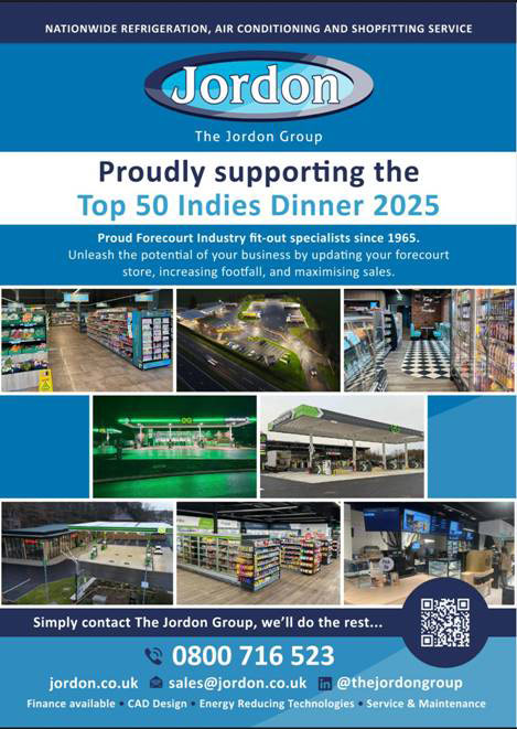 The Jordon Group Proudly Support the Top 50 Indies Dinner 2025